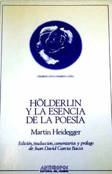 Hölderlin y la esencia de la poesía